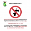 Nuevos avisos de cortes de agua